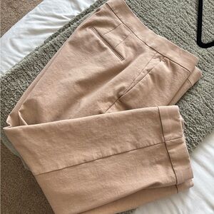 Ann Taylor Women’s Ankle Trousers in Light Taupe